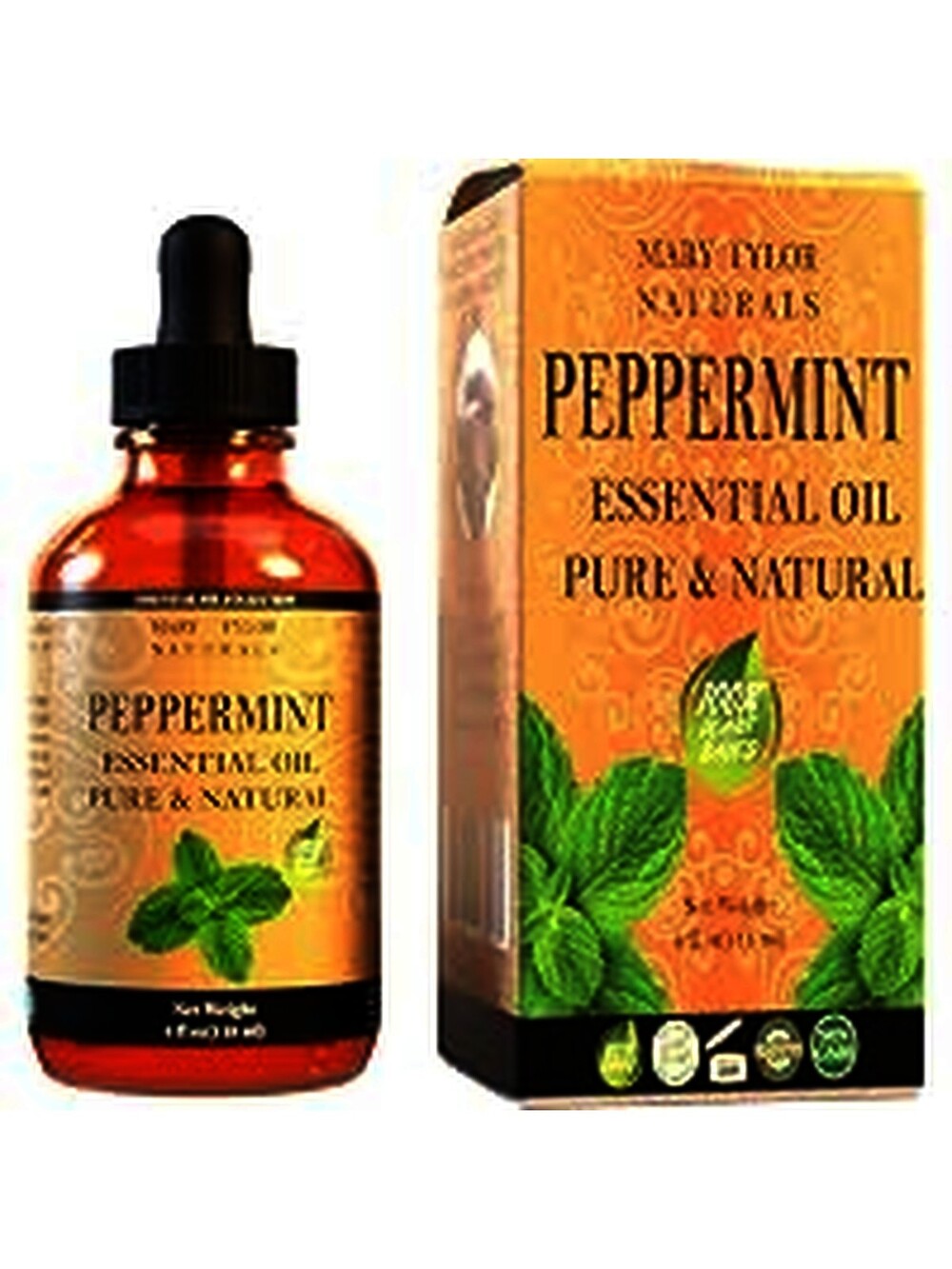 Peppermint Essential Oil 4 oz, by Mary Tylor Naturals, Premium Therapeutic Gr...